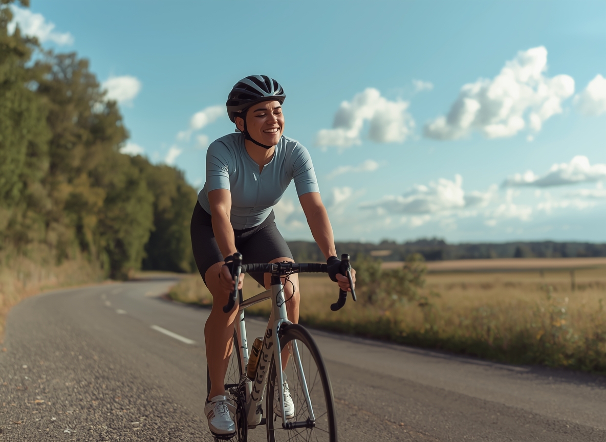 Wheel-inspired artwork beside contact details for Forestamovement